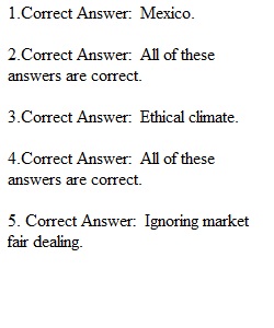 Quiz Chapter 6